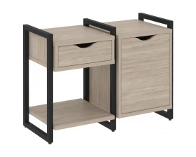 Тумба на регульруемых опорах наборная. Вариант №3 970х460х719 Loft images