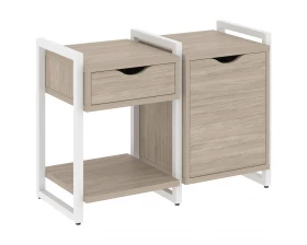 Тумба на регульруемых опорах наборная. Вариант №3 970х460х719 Loft images