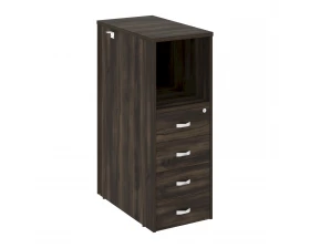 Тумба 4 ящика проходная, средняя Onix images