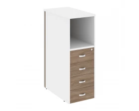 Тумба 4 ящика завершающая, левая Onix images