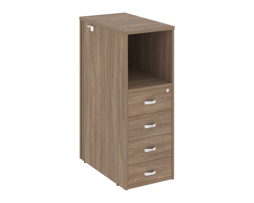 Тумба 4 ящика завершающая, правая Onix