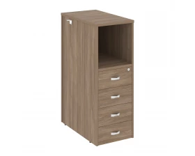 Тумба 4 ящика завершающая, правая Onix images