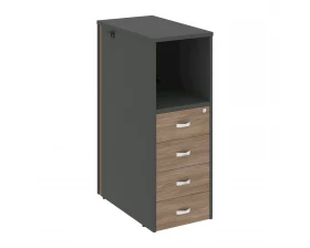 Тумба 4 ящика завершающая, правая Onix images