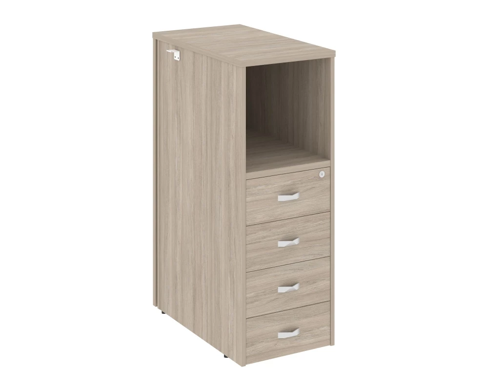 Тумба 4 ящика завершающая, правая Onix