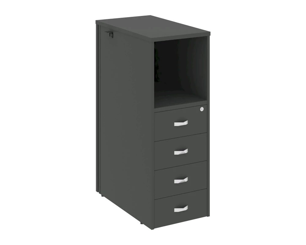 Тумба 4 ящика завершающая, правая Onix