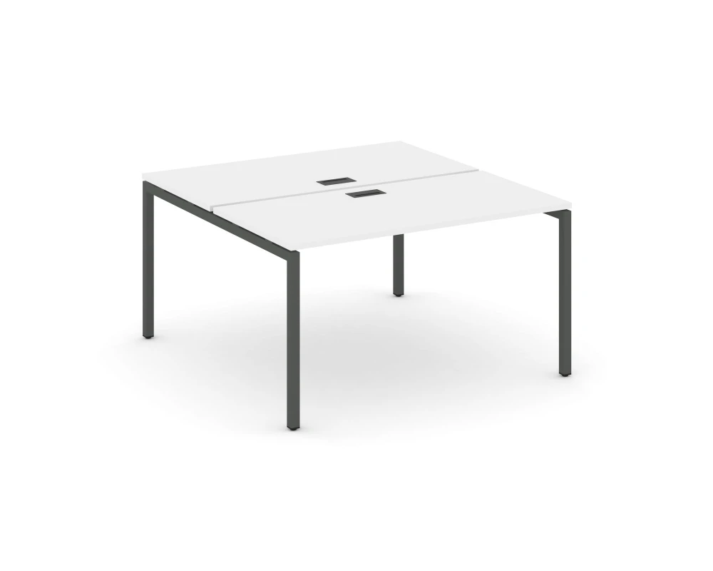 Рабочая станция 2-х сторон. на П-образном каркасе 40 мм 1380x1432x750 Стайл Проджект / Style Project