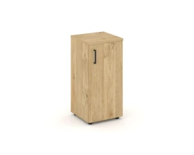 Шкаф низкий узкий правый закрытый 400x400x833 Стайл Проджект / Style Project images