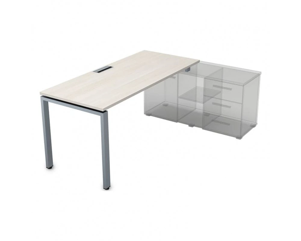 Стол рабочий прямолинейный для крепления на тумбу (1600*900*750) СП-П.994 Gloss