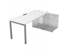 Стол рабочий прямолинейный для крепления на тумбу, начальный (1800*800*750) СПН-П.985 Gloss images