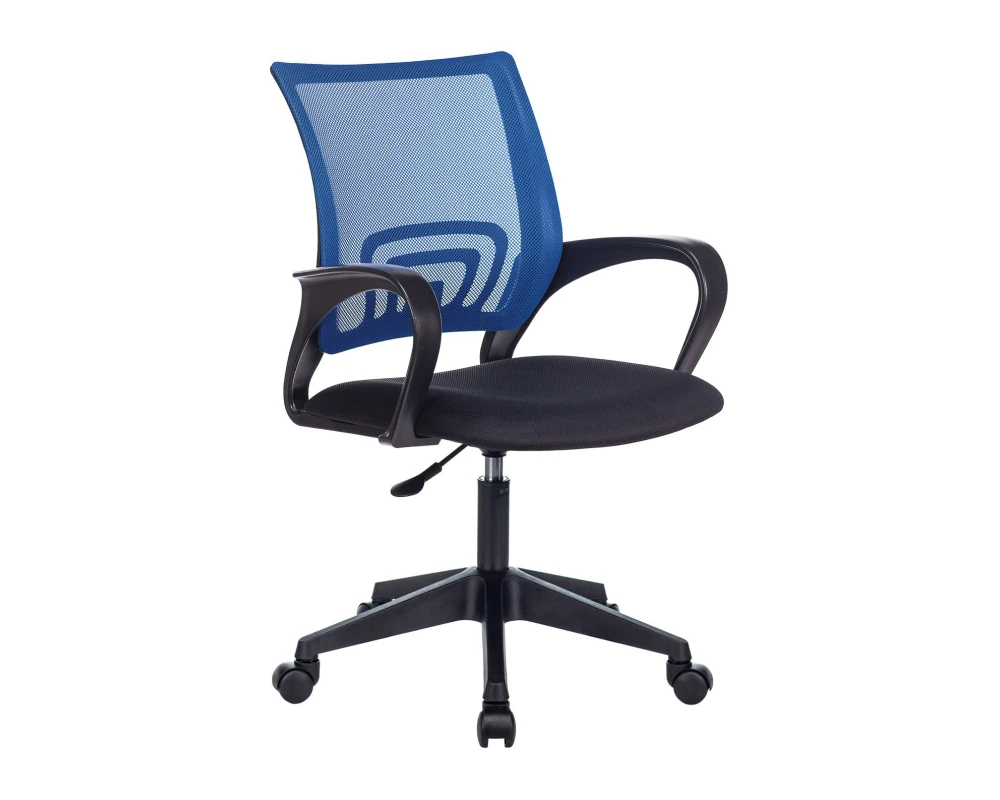 Кресло Бюрократ CH-695NLT Сетка/ Ткань, Синий/Черный