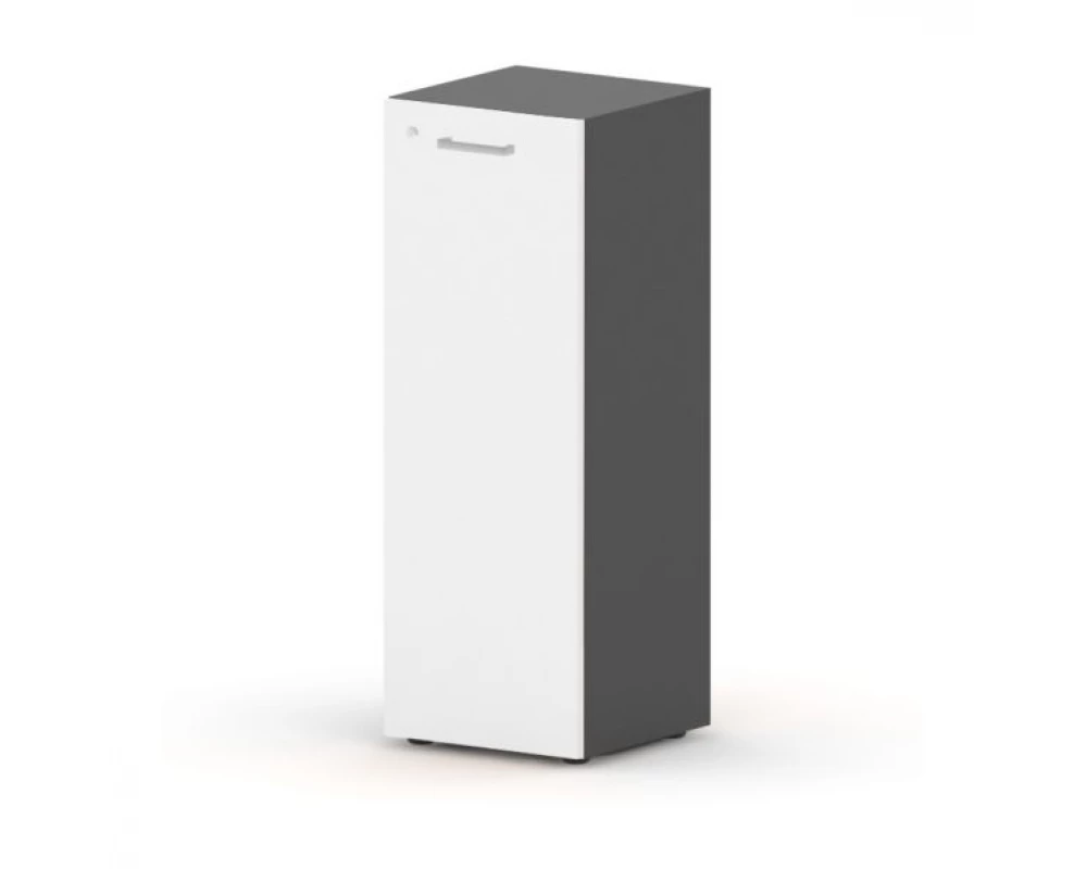 Шкаф закрытый узкий, 3 уровня, правый 40х40х111,5 Accord Director