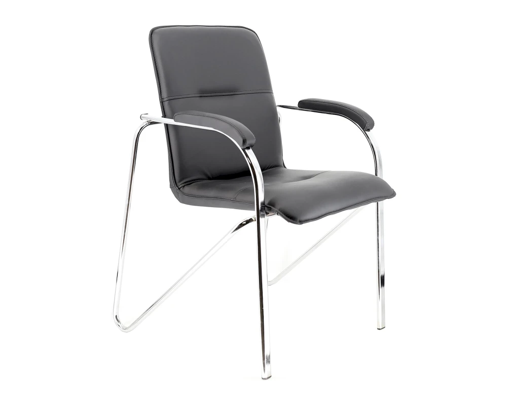 Кресло Everprof Самба СФ / Samba CF Экокожа, Черный