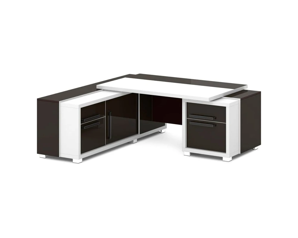 Стол с тумбой и греденцией 2070х2016х750 Грейс / Grace