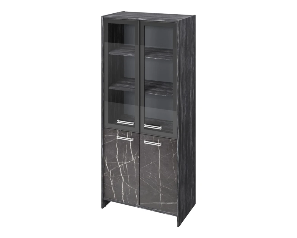 Шкаф для документов широкий с 4 полками закрытый Фестус / Festus