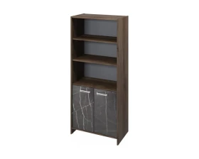 Шкаф для документов широкий с 4 полками полуоткрытый Фестус / Festus images