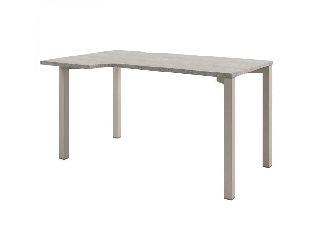 Стол эргономичный на металлокаркасе D-51 л/пр Solution