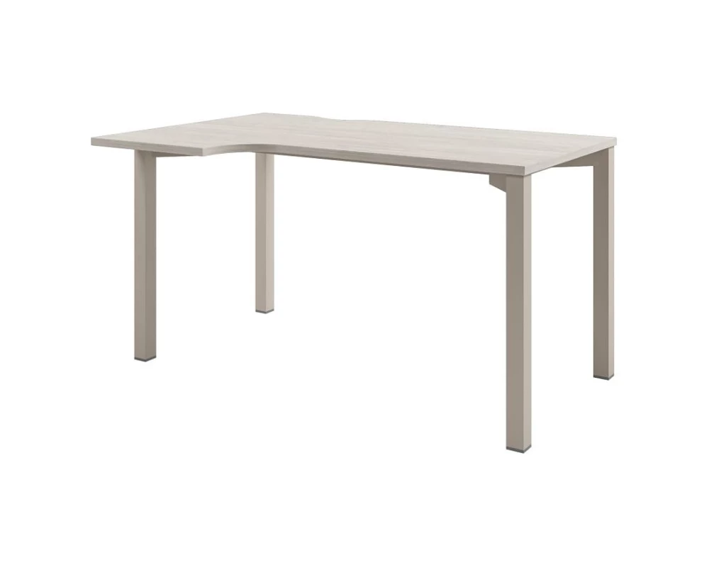 Стол эргономичный на металлокаркасе D-51 л/пр Solution