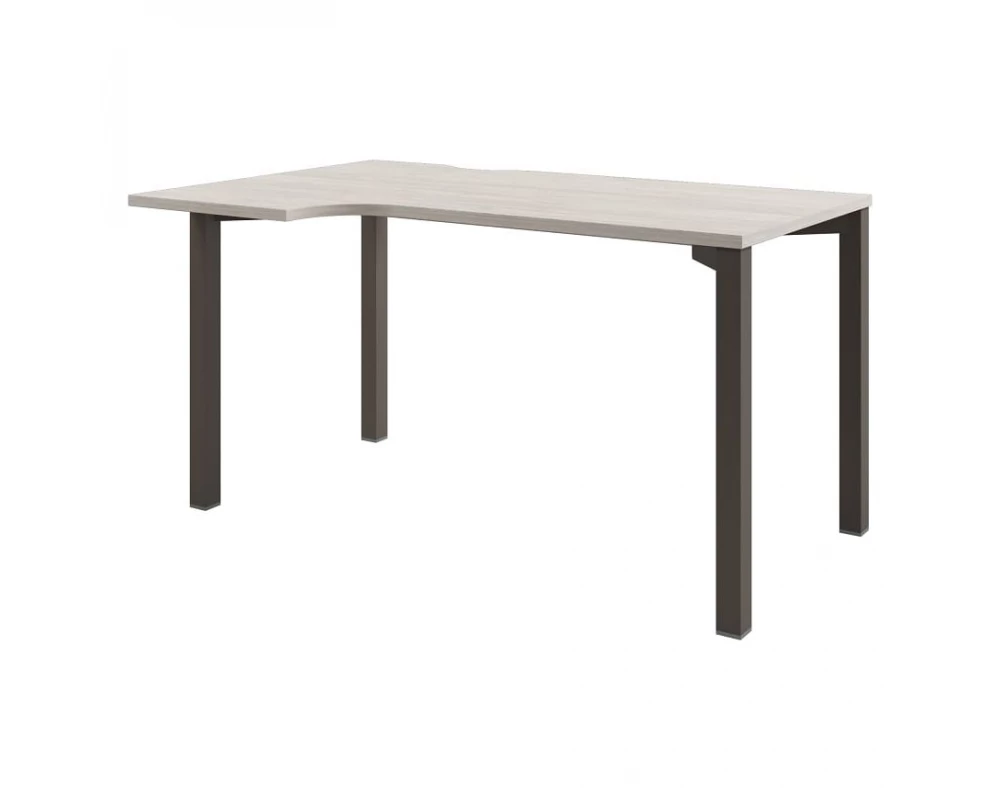 Стол эргономичный на металлокаркасе D-51 л/пр Solution