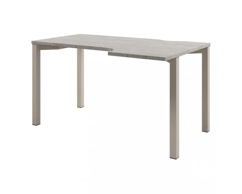 Стол эргономичный на металлокаркасе D-51 л/пр Solution