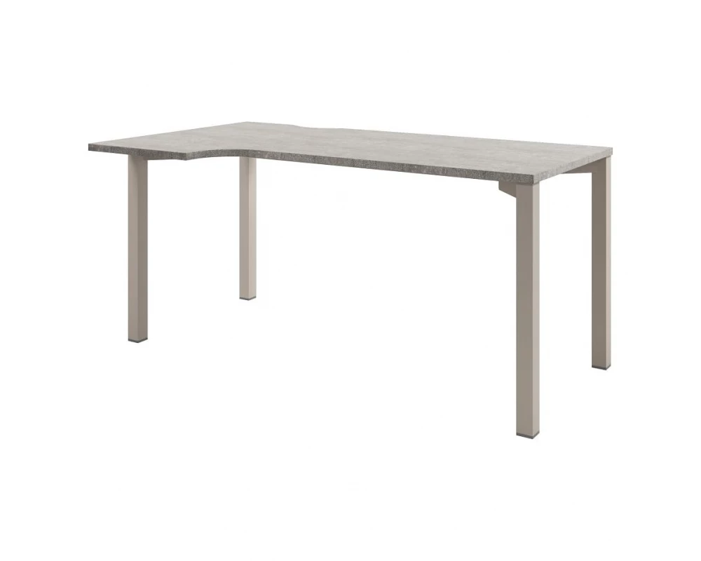 Стол эргономичный на металлокаркасе D-52 л/пр Solution