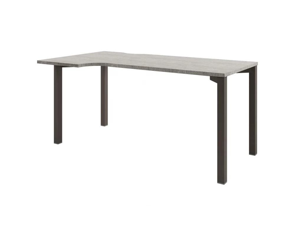 Стол эргономичный на металлокаркасе D-52 л/пр Solution