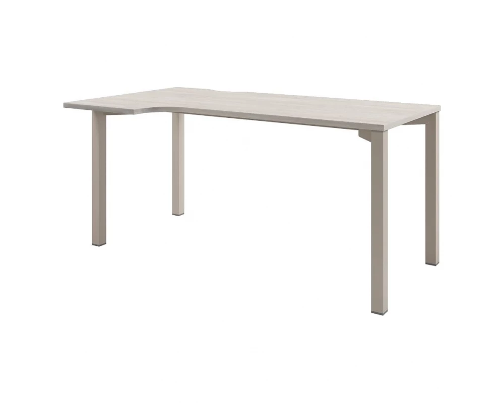 Стол эргономичный на металлокаркасе D-52 л/пр Solution