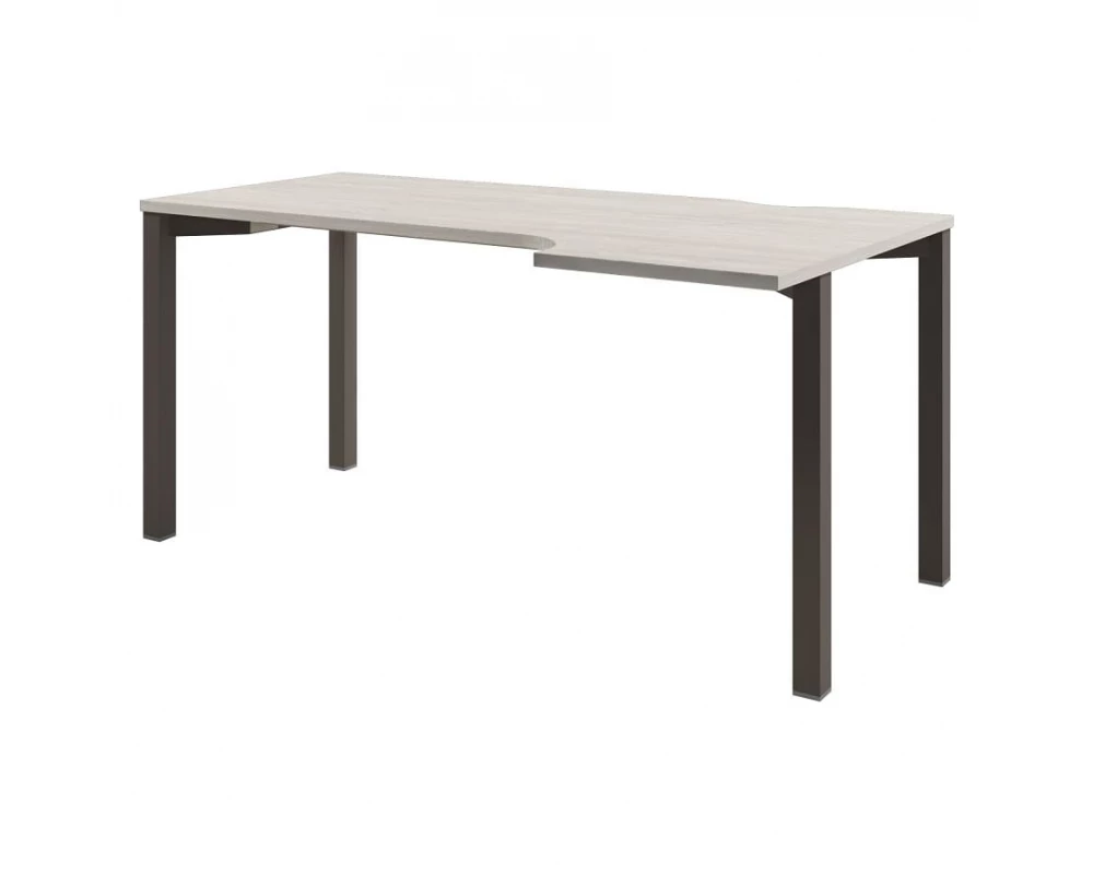 Стол эргономичный на металлокаркасе D-52 л/пр Solution