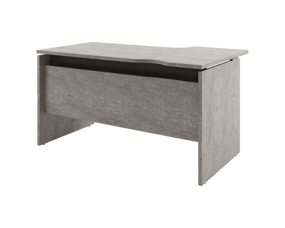 Стол эргономичный с двойной царгой D-34 л/пр Solution