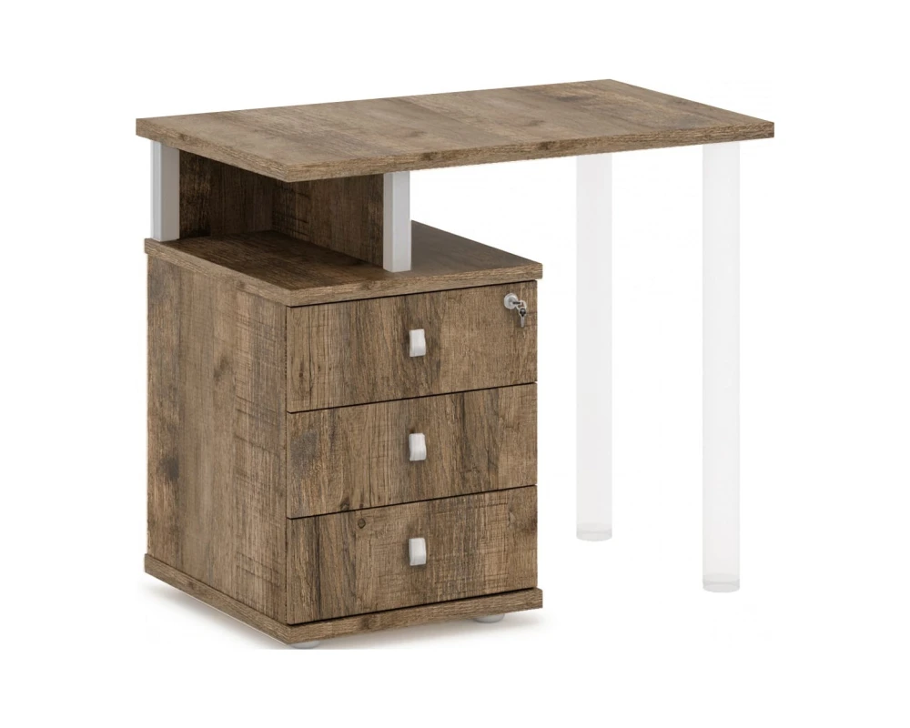 Тумба приставная с замком на первый ящик V-233 Vasanta