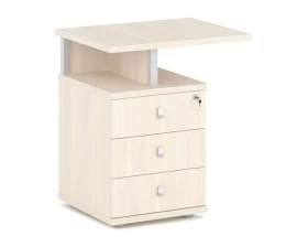 Тумба приставная с замком на первый ящик V-242 Vasanta images