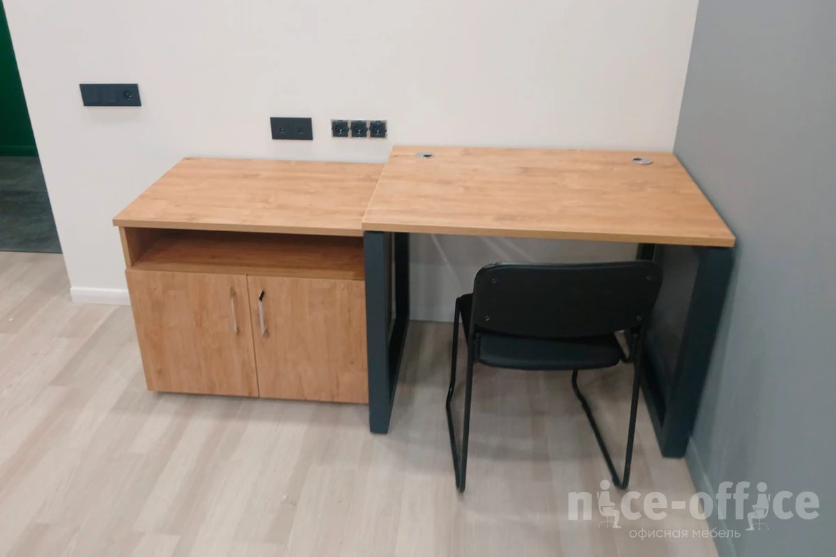 Тумба для оргтехники/сервисная 800x600x680 Onix Direct фото в интерьере 5