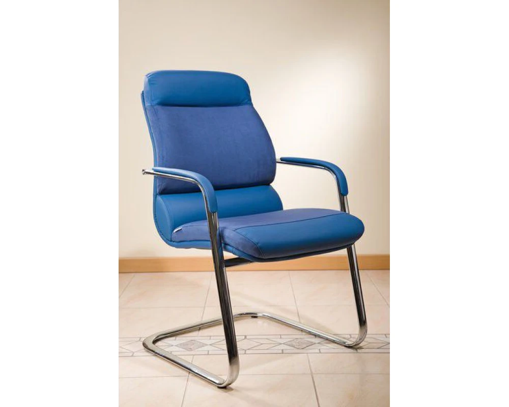 Кресло КОМФОРТ В, комб, хром