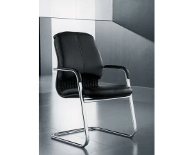 Кресло МАРА В, кожа, хром images