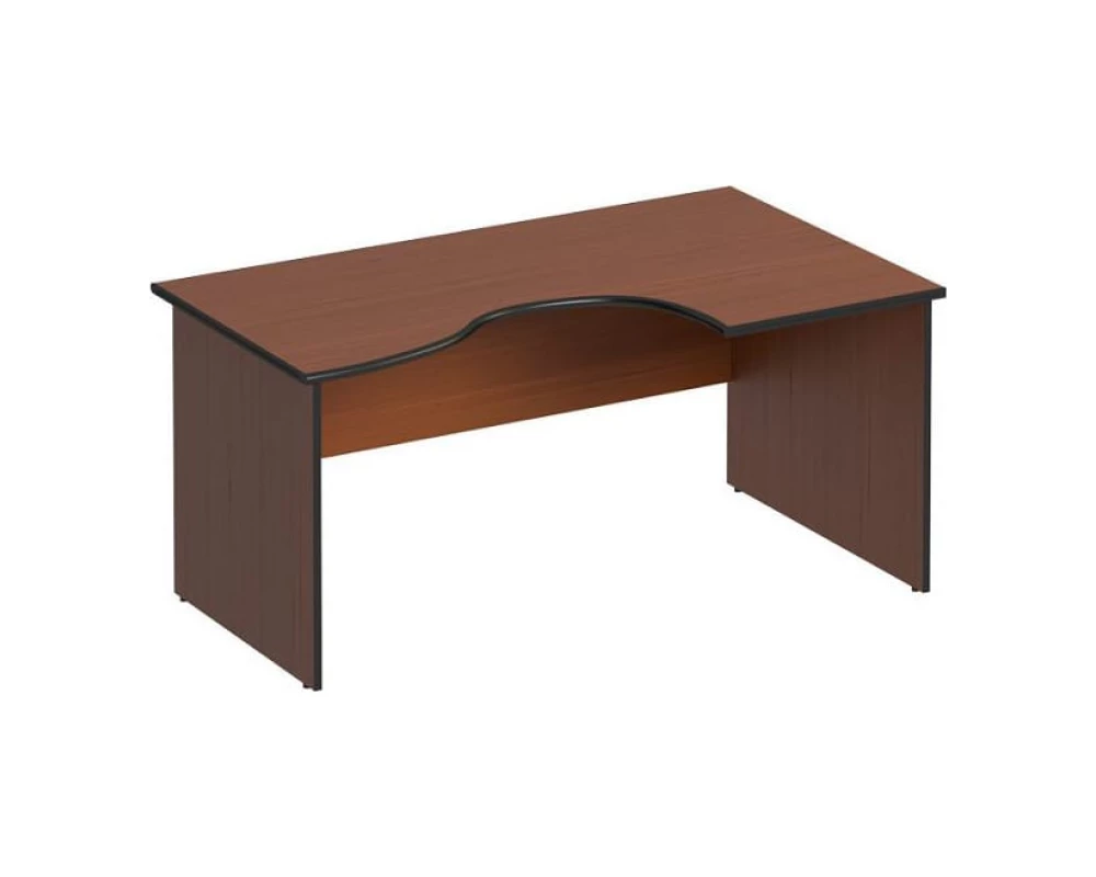 Стол письменный эргономичный правый 160x98x75 Дин-Р