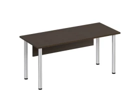 Стол письменный на хромированных опорах МХ с экраном ДСП ФР 1113 Formula images