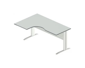 Стол-интеграл левый на металлокаркасе АМК-44L+ОА-01/1600 Агат images