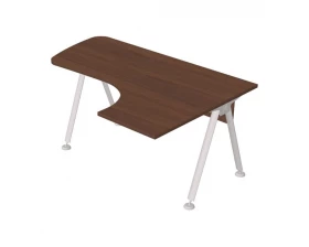 Стол интегральный на металлокаркасе правый GМ-104R+G-86 Гамма images