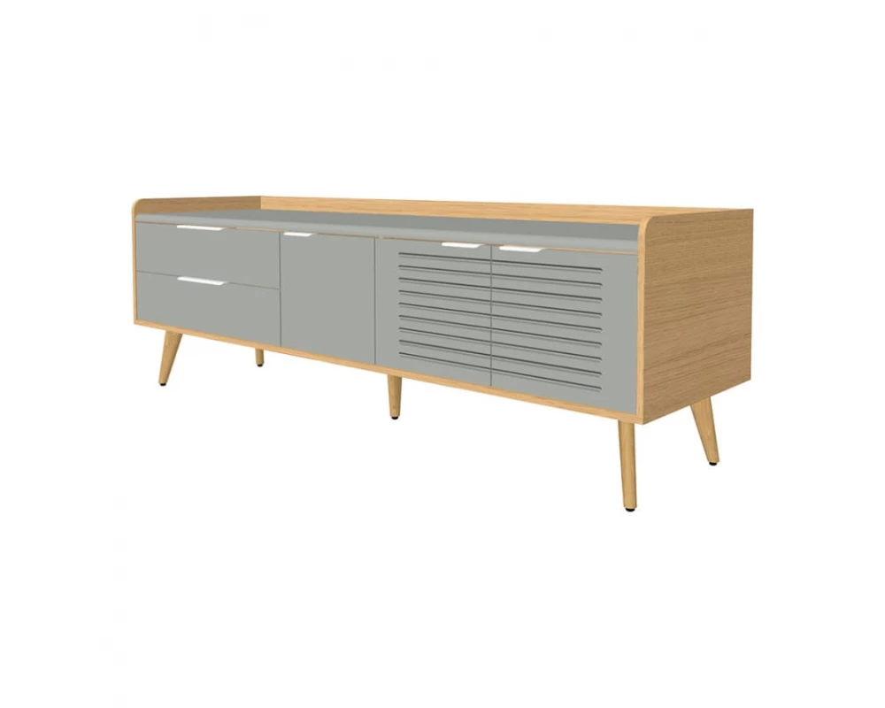 Опорная тумба рабочего стола Rem-34 R/L Remo