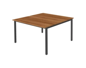 Сдвоенный стол на металлокаркасе WM-3+WM-3+WM-3-02 Work images