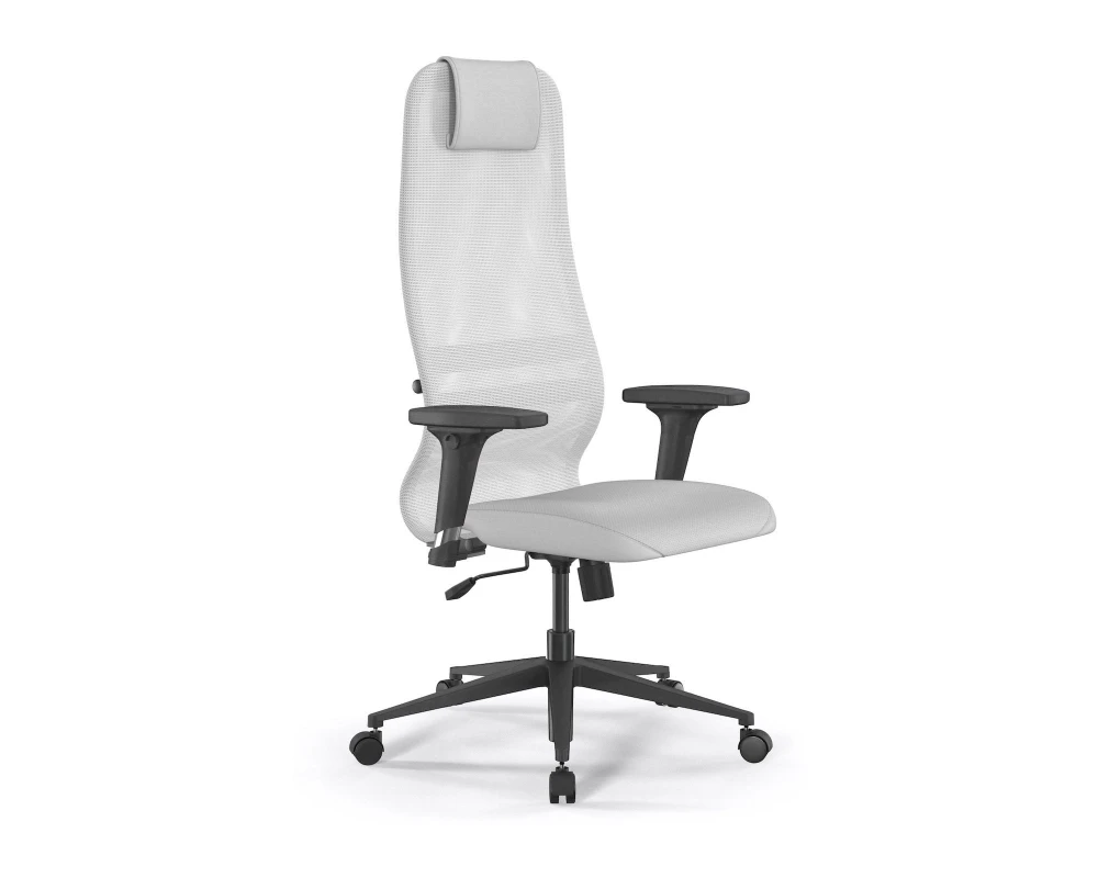 Кресло ErgoLife S 8 B1-9D M09.B11.G19.W02 Сетка/Экокожа, Белый