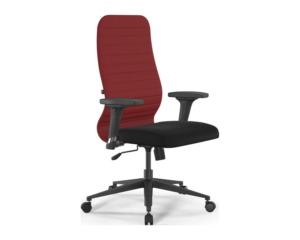 Кресло ErgoLife S 8 B2-10D M09.B11.G19.W02 Сетка, Красный/Черный