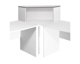 Надстройка на стол угловая 996х264х346 Монолит images