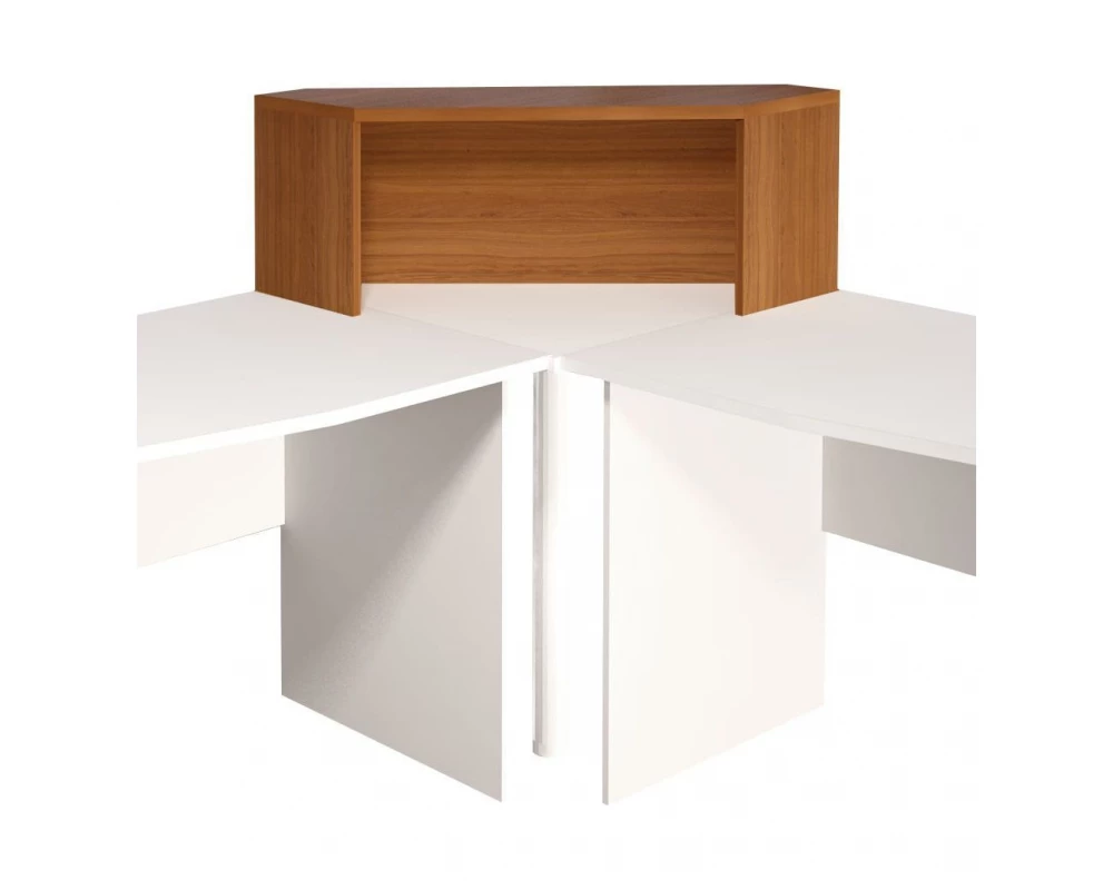 Надстройка на стол угловая 996х264х346 Монолит
