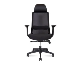 Кресло Norden Комо блэк / Como black Сетка/ Ткань, Черный images