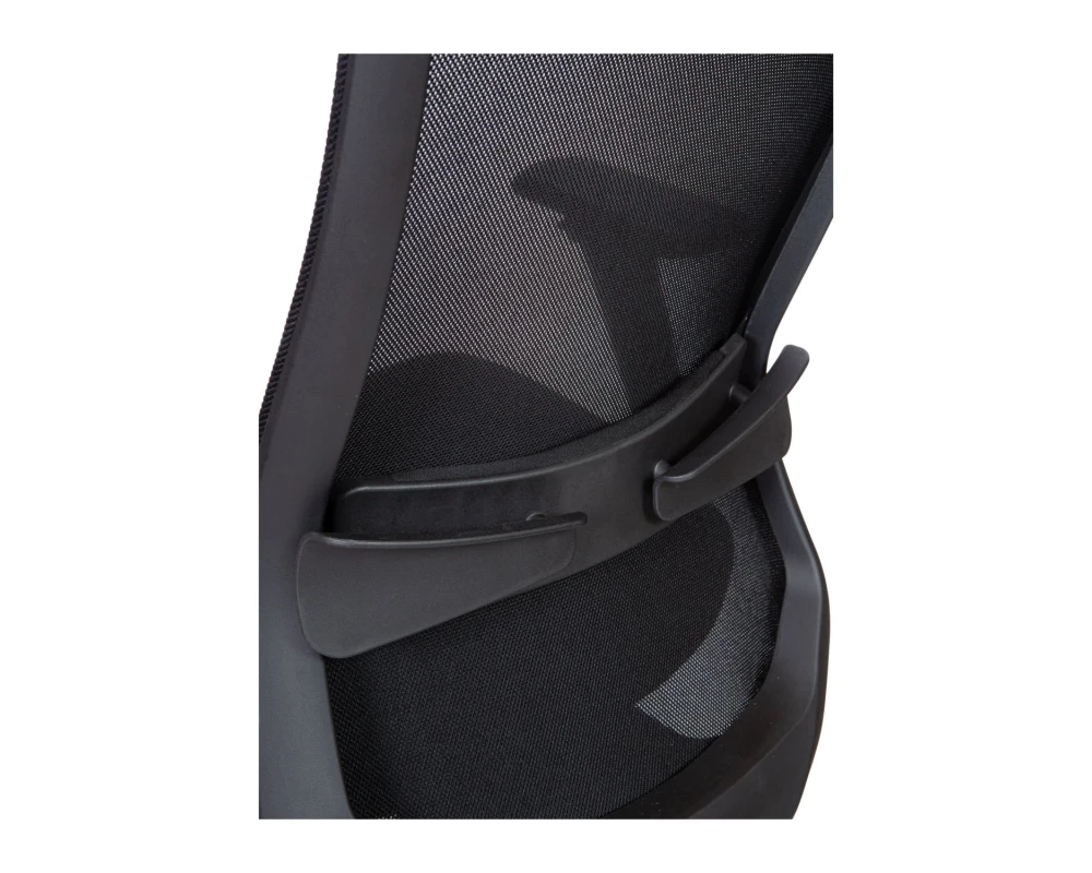 Кресло Norden Комо блэк / Como black Сетка/ Ткань, Черный