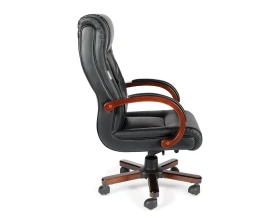 Кресло Norden Консул кожа Натуральная кожа, Черный images