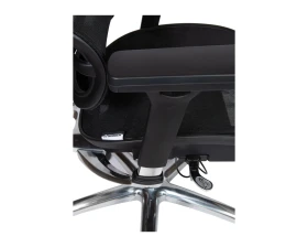 Кресло Norden Крон алюминюм блэк / Kron aluminium black Сетка, Черный images