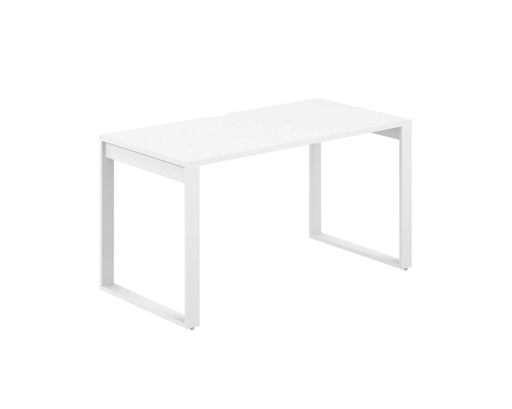 Стол с вырезом 1400х700х750 Allegro Белый/Белый