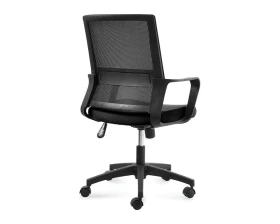 Офисное кресло Norden Бит LB Сетка/Ткань, Черный images