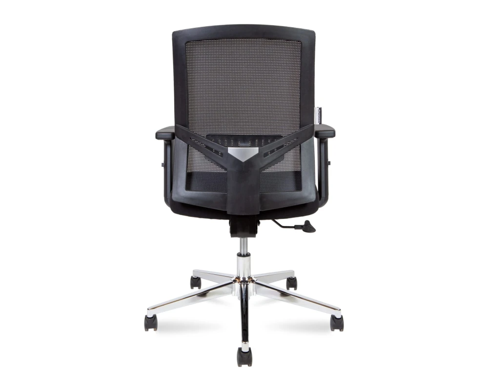 Кресло Norden Торонто LB Сетка/Ткань, Черный